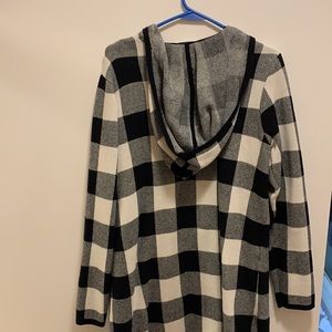 Denim & Co hooded sweater